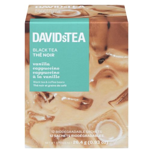 Picture of DAVIDSTEA SINGLE TEA SACHETS - VANILLA CAPPUCCINO 12S
